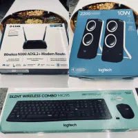 فروش اسپیکر، مودم و کیبورد