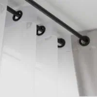 پرده پانچ مدل دوتاچ|پرده، رانر، رومیزی|فردیس, فردیس|دیوار