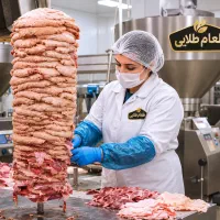 رول کباب ترکی آماده کارخانه و عمده فروش