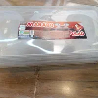 ظرف پلاستیکی ۲سایزنظم دهندهونگهدارنده غذا،ماکروفری