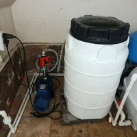 نصب پمپ آب نیم اسب یک اسب بالوازم کامل  بیصدا