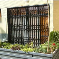 درب اکاردئونی.حفاظ .درب باغی .نرده|مصالح و تجهیزات ساختمان|فلاورجان, |دیوار