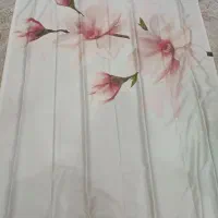 پرده چاپی طرح گل بهاری