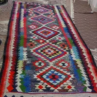 گلیم|گلیم، جاجیم، گبه|کوهدشت, |دیوار