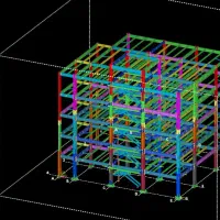 نقشه ساخت انواع سازه های فلزی با تکلا