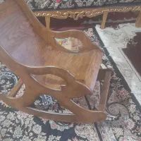 صندلی چوبی تمام چوب