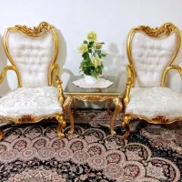 مبل سلطنتی مدل فرانسوی افسون درحدنوتمام چوب|مبلمان خانگی و میز عسلی|ملایر, |دیوار