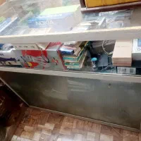 دکور ایستاده و ویترین ست ، دکور و میز پیشخوان mdf|فروشگاه و مغازه|کاشان, پشت شهربانی|دیوار