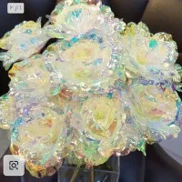 گل رز هلوگرامی زیبا و بادوام