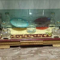 دوعدد گل میز درحد نو وتمیز