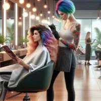 استخدام و اجاره صندلی در آرایشگاه زنانه