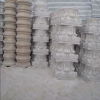 سرستون و پایه ستون های سنگی تراورتن عباس آباد|عمده‌فروشی|ماهدشت, |دیوار