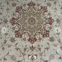 فرش بیضی ۶ متری