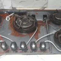 گاز رو میزی بدون شیشه