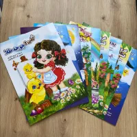 کتاب داستان و شعر و رنگ امیزی