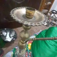 قلیان برنزی عتیقه