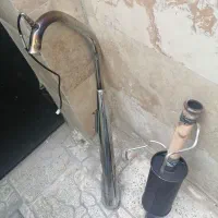 منبع اگزوز رهرو 125 موتور هوندا هندا هاوارد پژو