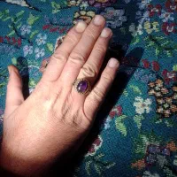 انگشتر امیتیست 925|جواهرات|لنجان, |دیوار