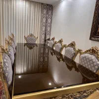 مبلمان استیل ۷ نفره با میز ناهار خوری|مبلمان خانگی و میز عسلی|تهران, آجودانیه|دیوار