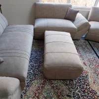 مبل ۶نفره کاملا سالم|مبلمان خانگی و میز عسلی|سنندج, |دیوار