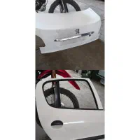 صندوق و‌درب عقب پژو206 sd بدون رنگ