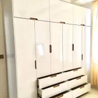 تعمیرات کابینت  کمد دیواری نصب ماربل شیت و قرنیز