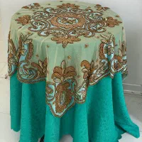 پارچه ملیله دوزی ومنجوق دوزی میزخاطره