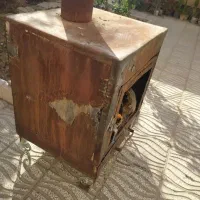 بخاری هیزمی با ورق واسکلت قوطی|بخاری، هیتر، شومینه|بسطام, |دیوار