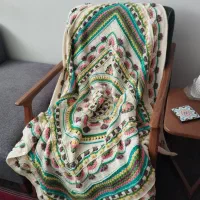 رومیزی قلاب بافی