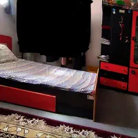 تخت و کمد به همراه خوش خواب