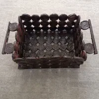 بافت سبد کاغذی دست وهنر خودم