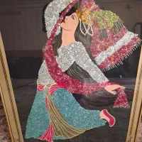 تابلوی قدیمی کار دست