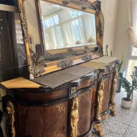 بوفه و آینه کلاسیک|بوفه، ویترین، کنسول|لواسان, |دیوار