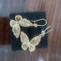 گوشواره ی طلا نو ،طبق فاکتور دوروز خریداری شده