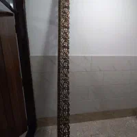 کتیبه پرده ۲/۸۰متر منبت کاری سلطنتی شیک ۵۰۰ تومن|پرده، رانر، رومیزی|قم, دروازه چوبی|دیوار