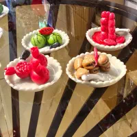 سینی مینیاتوری یلدایی|صنایع دستی و سایر لوازم تزئینی|ری, دولتآباد|دیوار