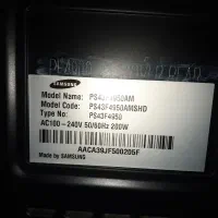 تلویزیون ۴۳ samsung اصل|تلویزیون و پروژکتور|تهران, اختیاریه|دیوار