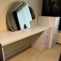 میز و ایینه و دراور|جاکفشی، کمد، دراور|رشت, دیلمان|دیوار