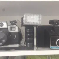 دوعددوربین عکاسی قدیمی