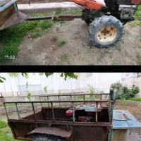 تیلر موتور سالم اصل ژاپن کوبیتا همراه کشنده سالم