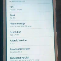 گوشی هواوی Huawei G750-U10|موبایل|تبریز, |دیوار