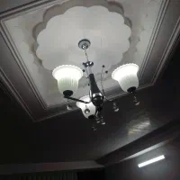 لوستر|لوستر و چراغ آویز|نیشابور, خط کاشمر|دیوار