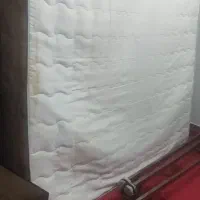 تخت دو نفره ام دی اف همراه تشک|تخت و سرویس خواب|قم, نیروگاه|دیوار