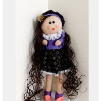 عروسک روسی دختر بسیار زیبا کاملا نونو