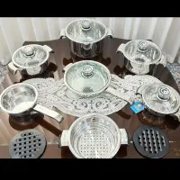 قابلمه استیل کف چدن اصل