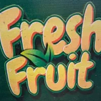 کارگر خانوم چیدمان میوه فروشی