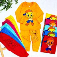 ست بلوز و شلوار نخی