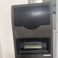 بخاری دیواری دودکش دارمدل آوا