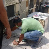 کولر پنجره ای|کولر گازی و فن‌کوئل|قشم, |دیوار