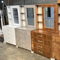 میز آرایش دراور قیمت واقعی (آینه ریلی)خوران چوب|جاکفشی، کمد، دراور|تبریز, |دیوار